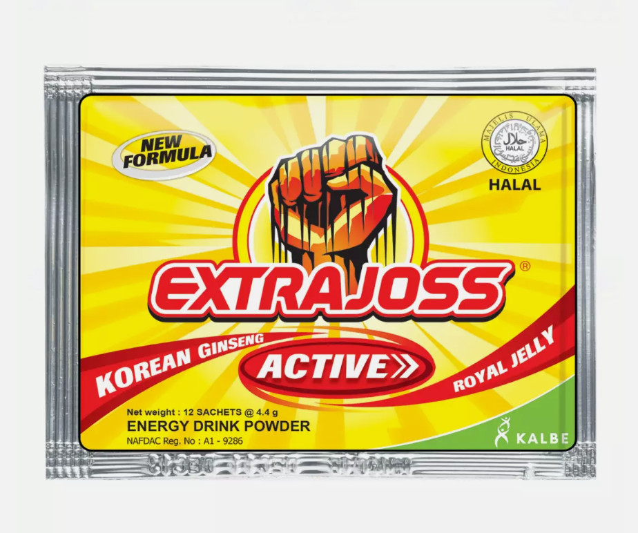 EXTRA JOSS Active Flavour 20 Box Energy Drink Powder Boost Stamina