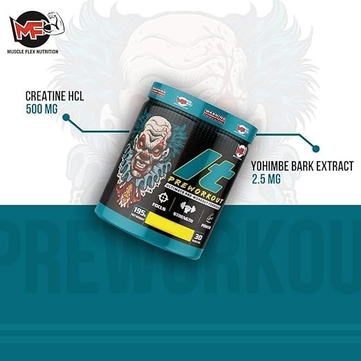 Muscle Flex Nutrition Preworkout-Extreme Lasting Explosive Energy,Focus,-30 Serv