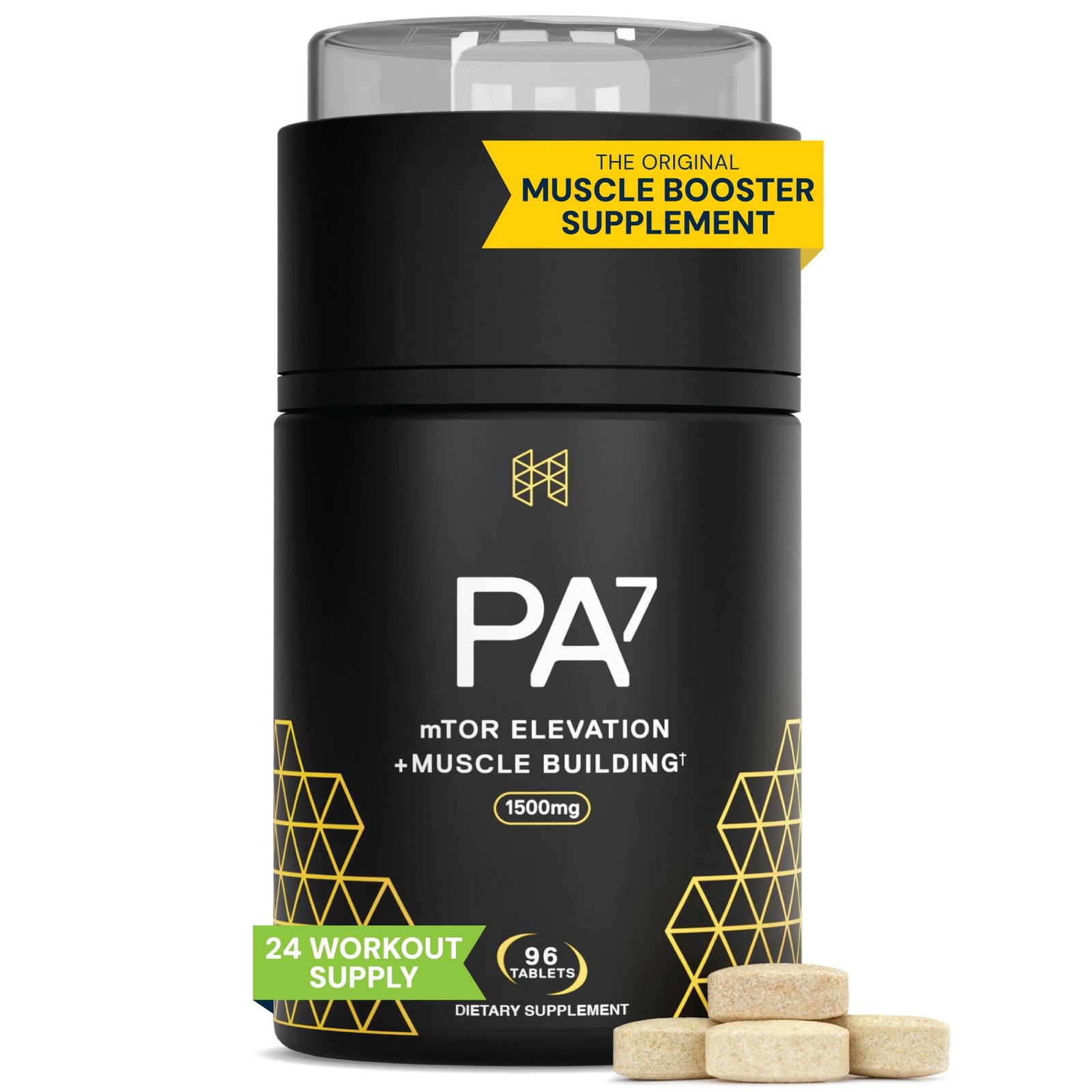 HPN PA(7) Phosphatidic Acid Muscle Builder Top Natural 96 Count (Pack of 1)