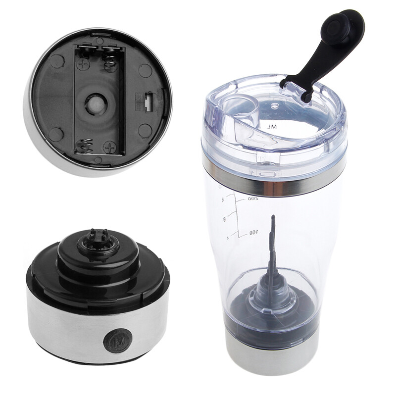 450ml BPA Protein Shaker Water Bottle Electric Automatic Mixer for Smart Cup