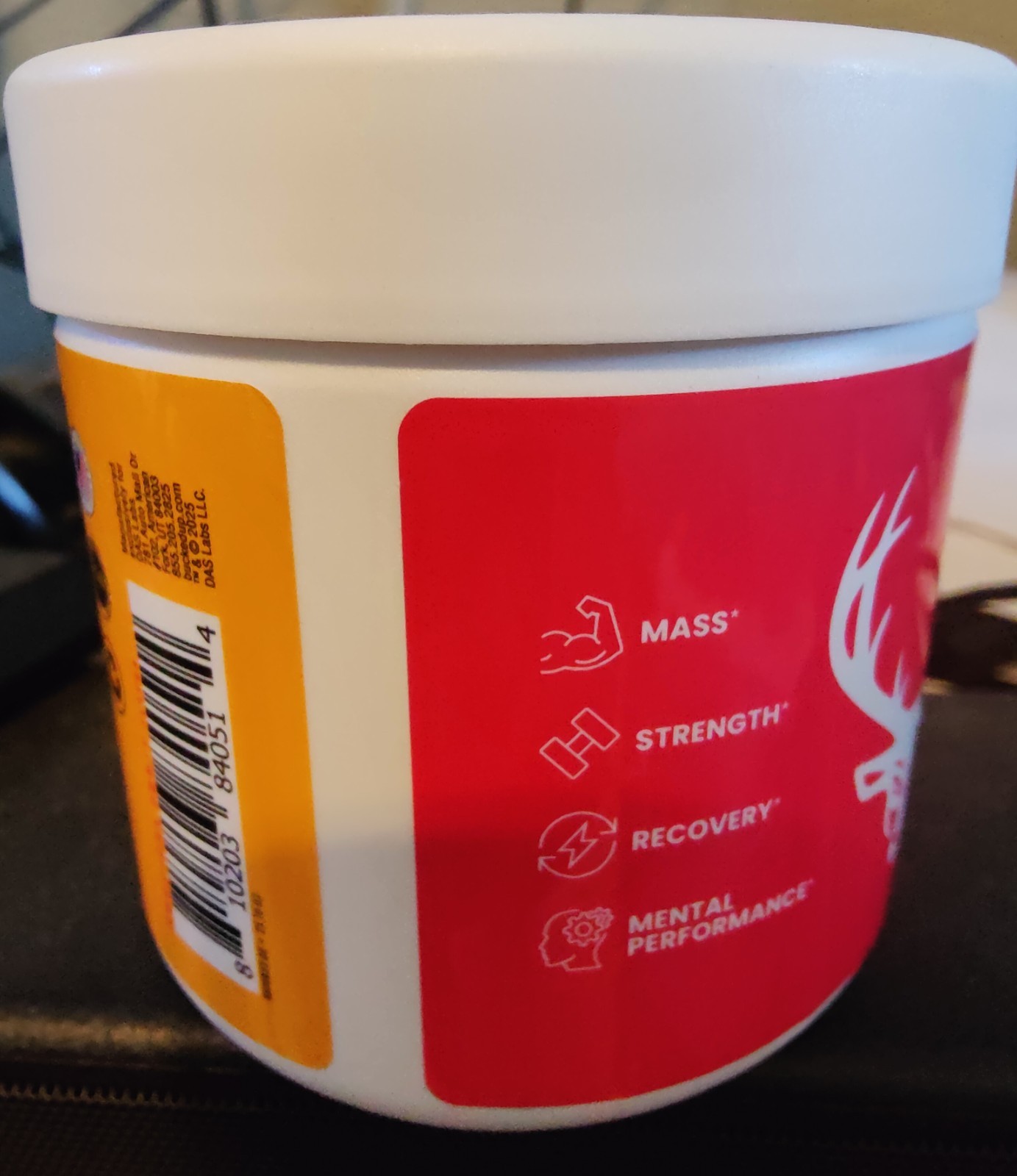 NEW BUCKED UP Creatine Candy 120 Chewable Tablets. Micronized. Tropical Blast !
