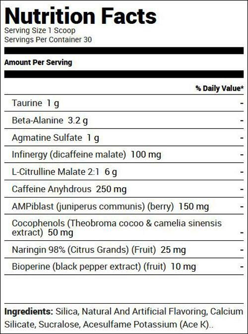 RedCon1 Total War PreWorkout 30 Servings
