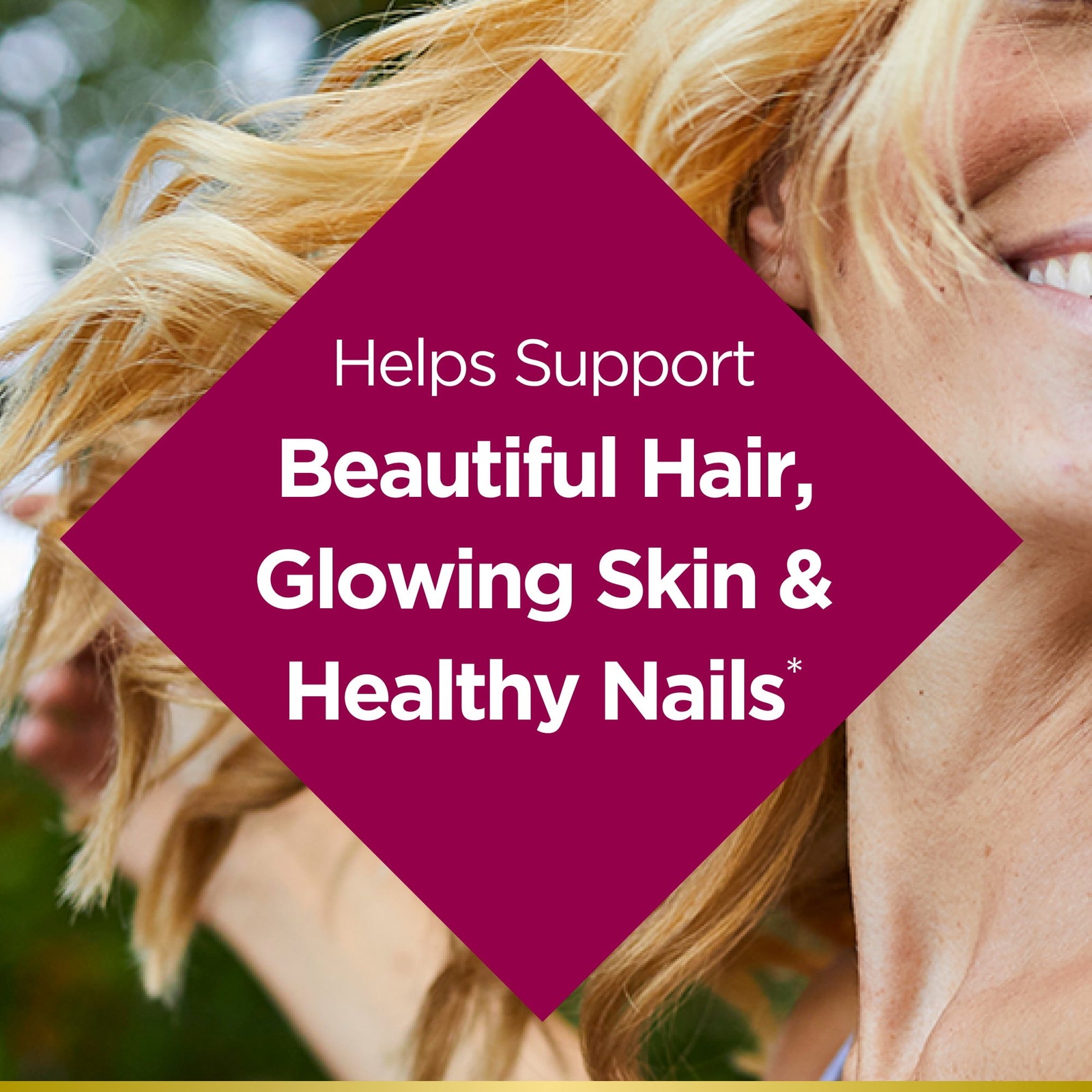 Nature’s Bounty Optimal Solutions Hair, Skin & Nails, 60 Coated Caplets
