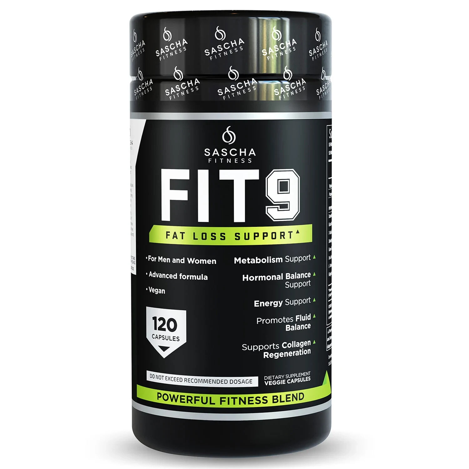 FIT9 Sascha Fitness Fat Loss Weight Support 5/5 Rating New Best Seller Fit 9