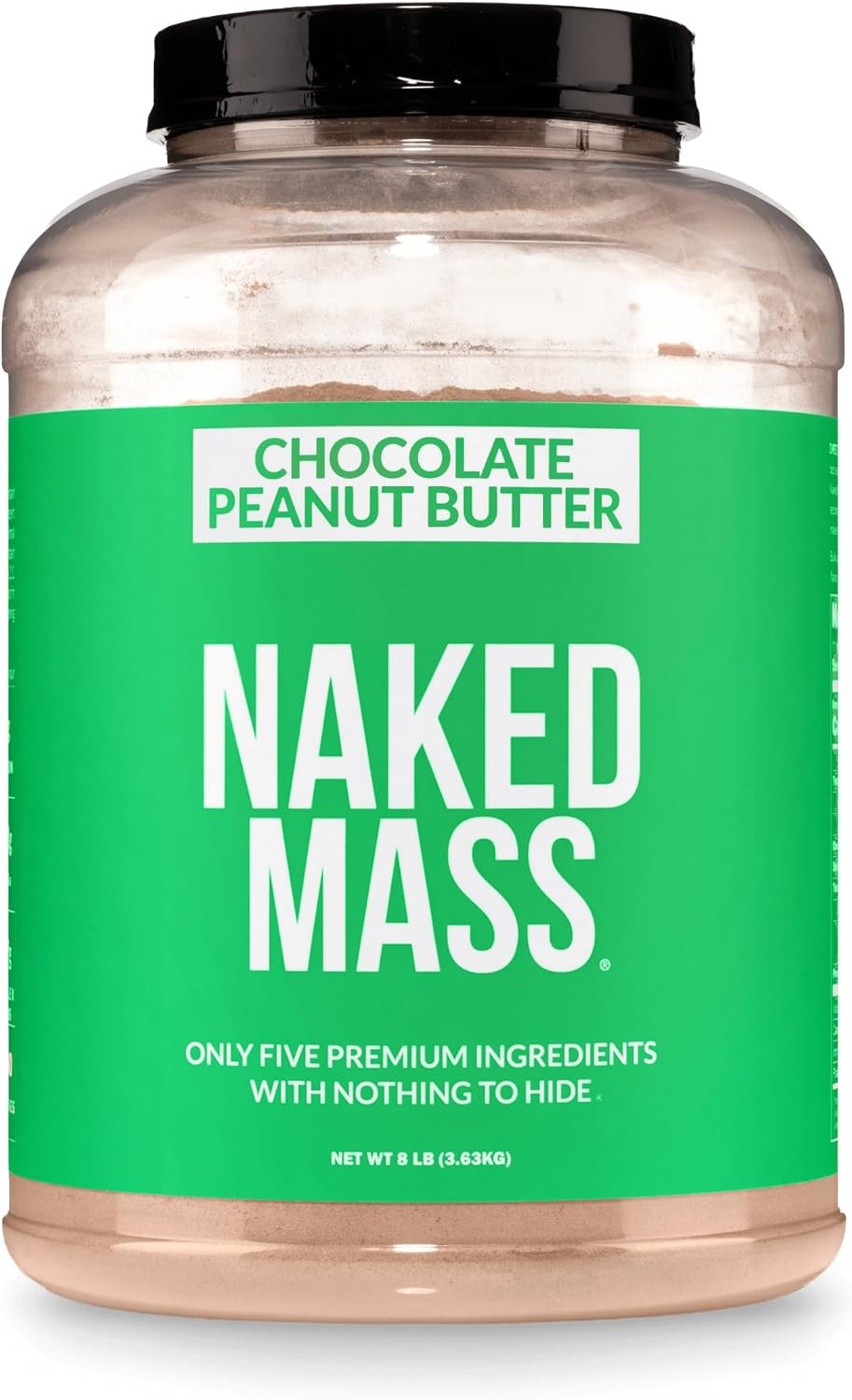Vegan Mass – Chocolate Peanut Butter – 1,290 Calories, Nothing Artificial, All N