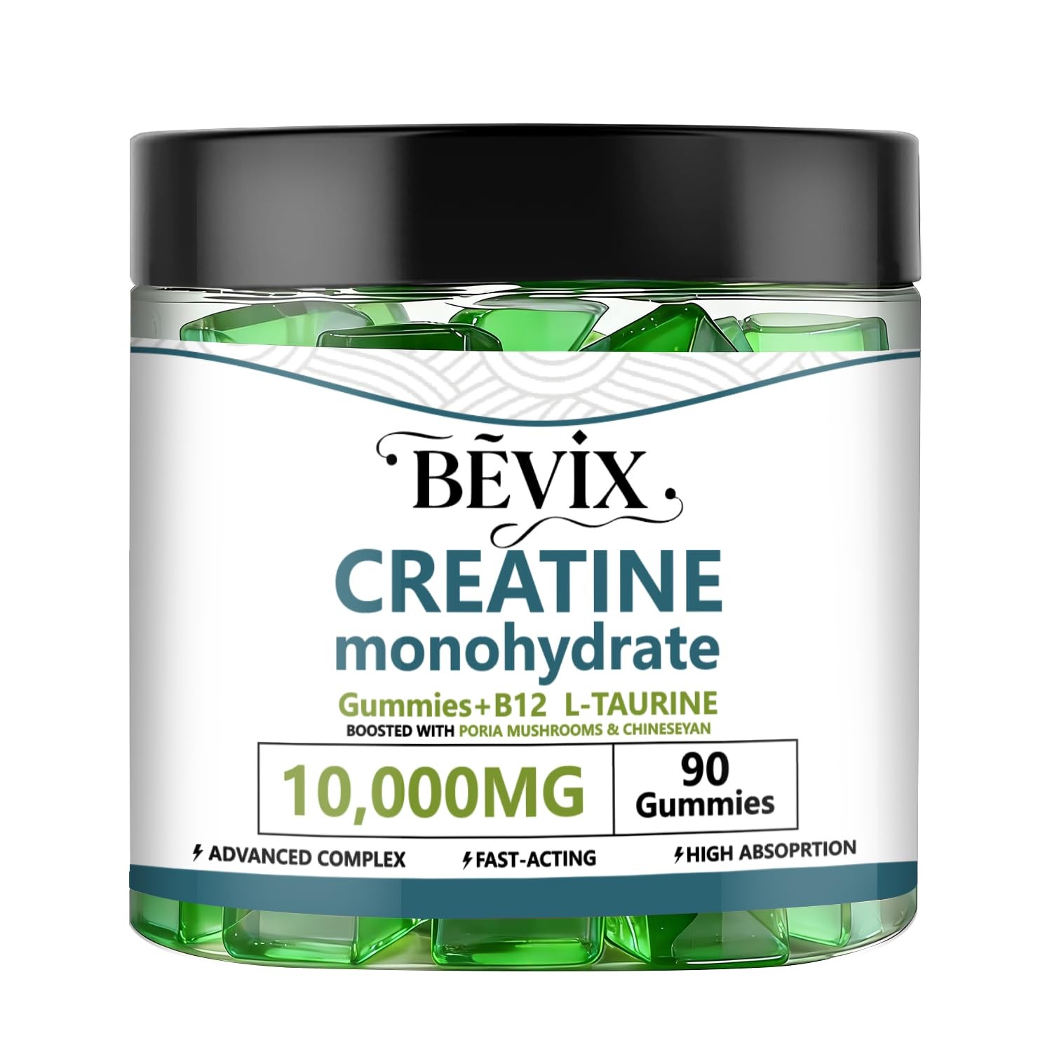 Creatine Gummies, Potent creatine monohydrate Gummies,for Energy Boost, Incre…
