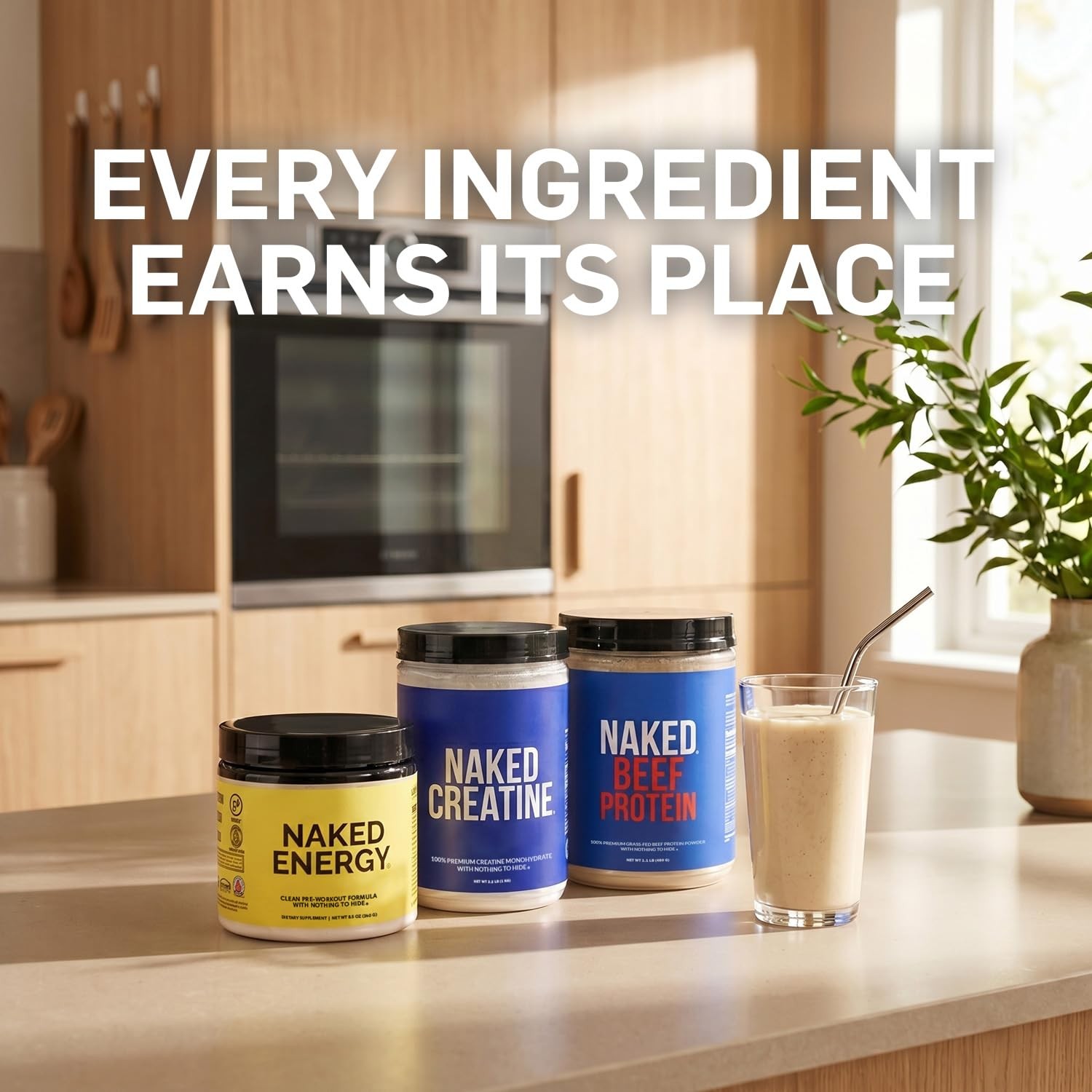 Naked – Fed European Bones 21G Amino Acids Dairy No Artificial