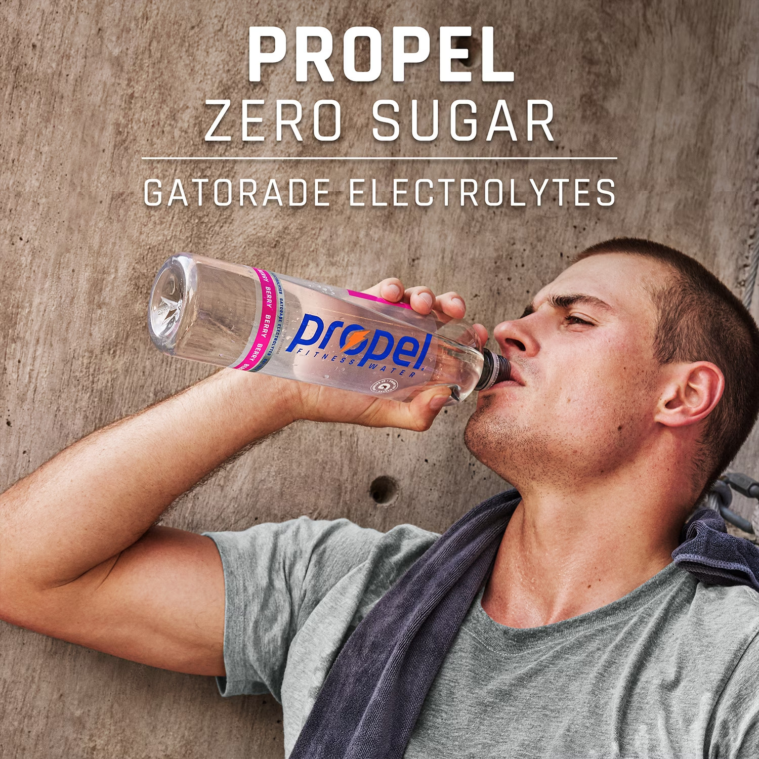 Grape Electrolyte Water Sports Drink Zero Sugar Hydration 12 fl oz 8 Pack