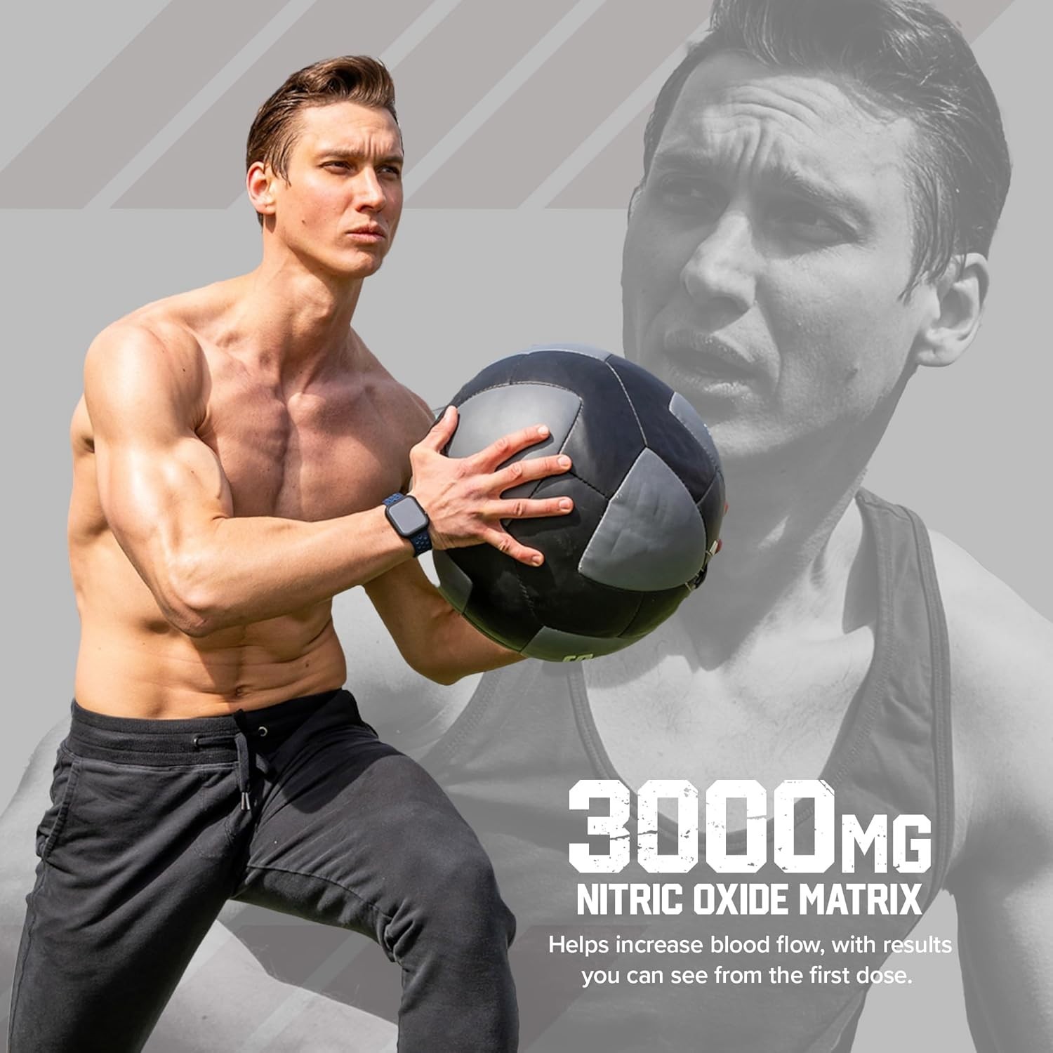 Six Star Nitric Oxide Supplements For Men & Women, Muscle Builder (60