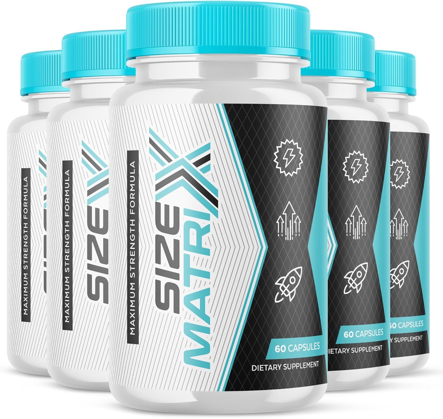 Size Matrix Pills- Size Matrix Male Vitality Support Supplement ORIGINAL- 5 Pack