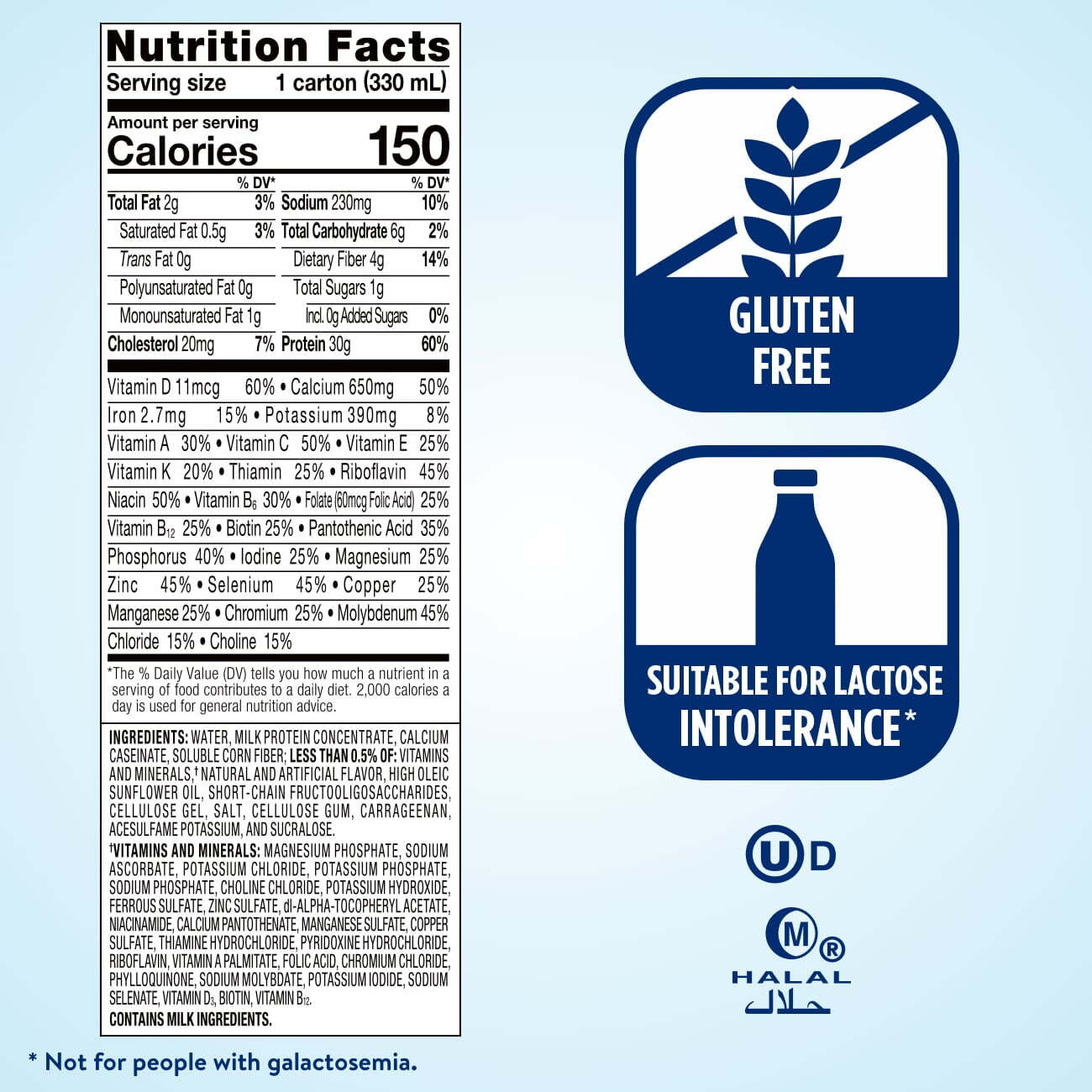 Max Protein Nutrition Shake French Vanilla 11 Fl Oz 12 Count 30 Grams of Protein