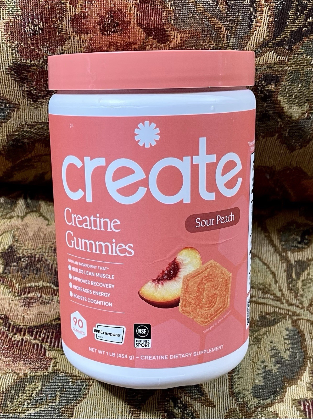 Creatine Monohydrate Gummies for Men & Women, Boost Focus, Strength, and Endu…