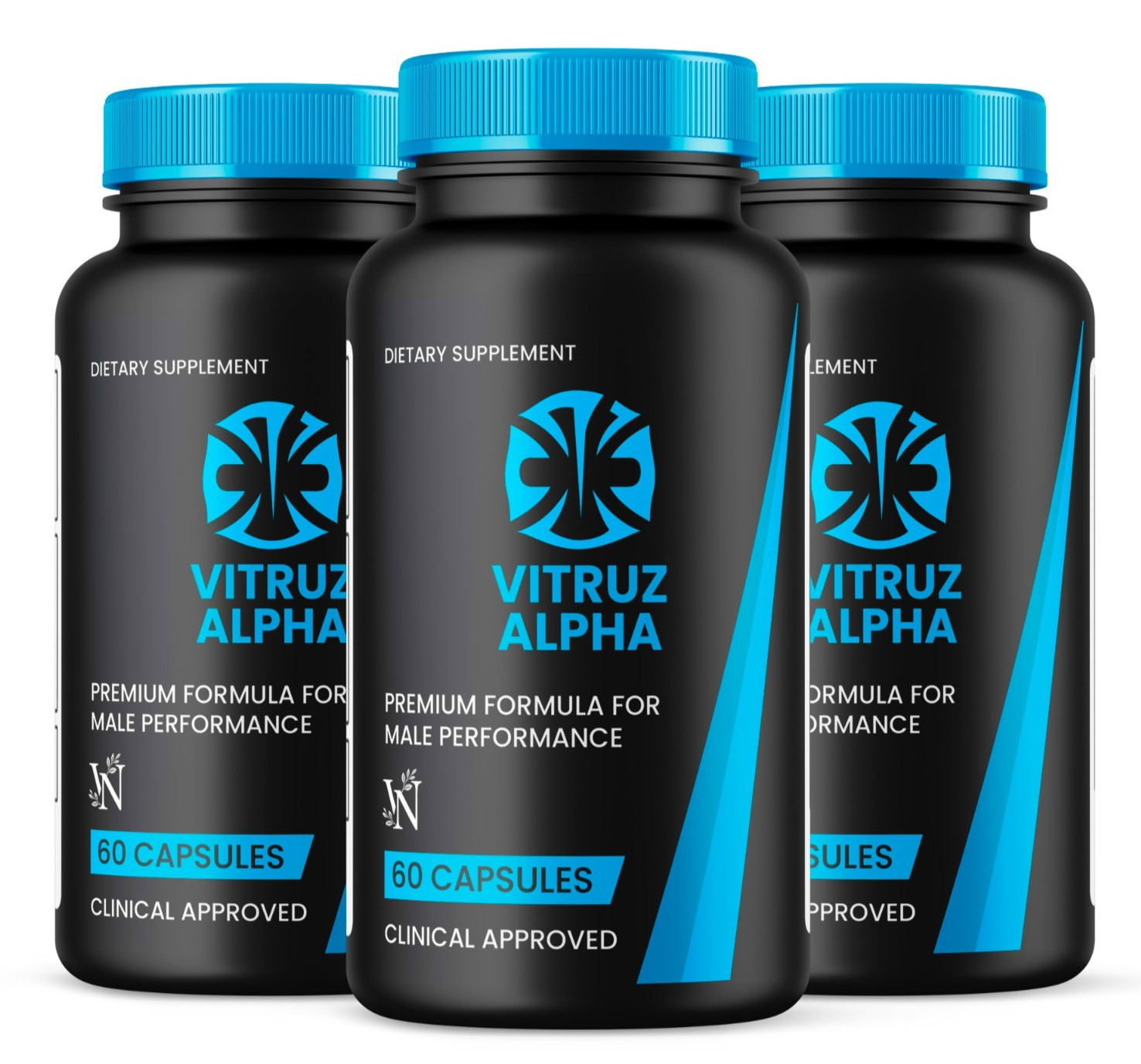 Vitruz Alpha Premium Male Performance, VitruzAlpha Capsules for Men 3 Pack 180ct