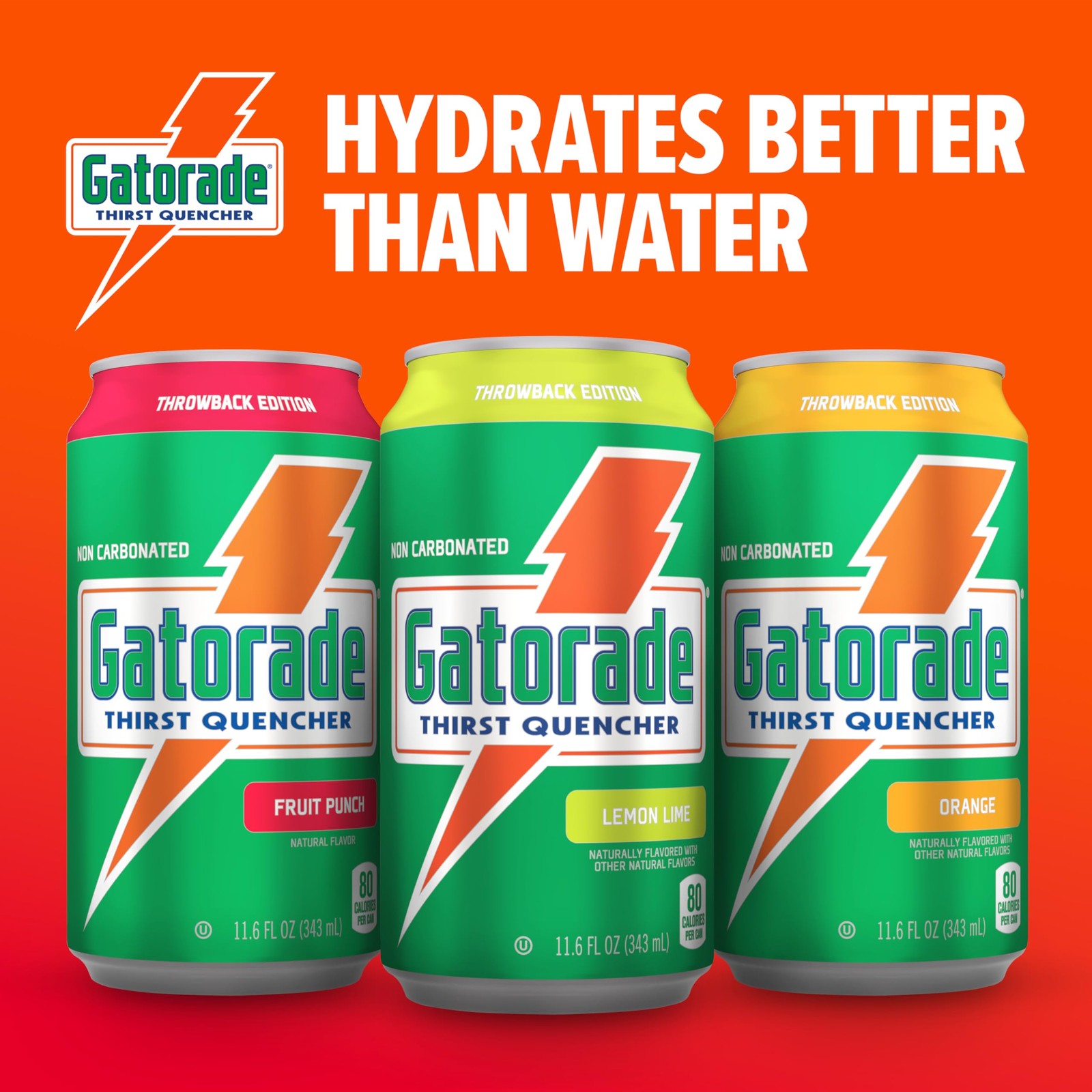 Gatorade Thirst Quencher, Lemon-Lime, 12 Fl Oz Cans 12 (Pack of 18)