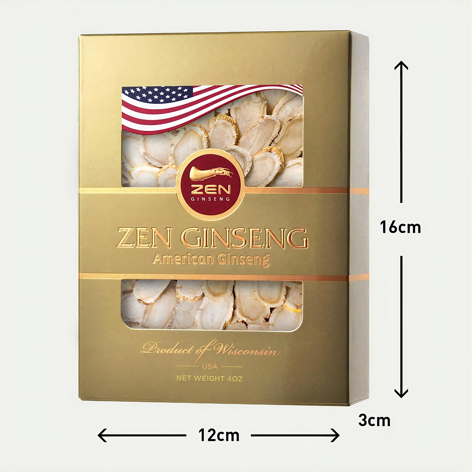 American Wisconsin Ginseng Slices — Improved Energy, Performance, & Mental