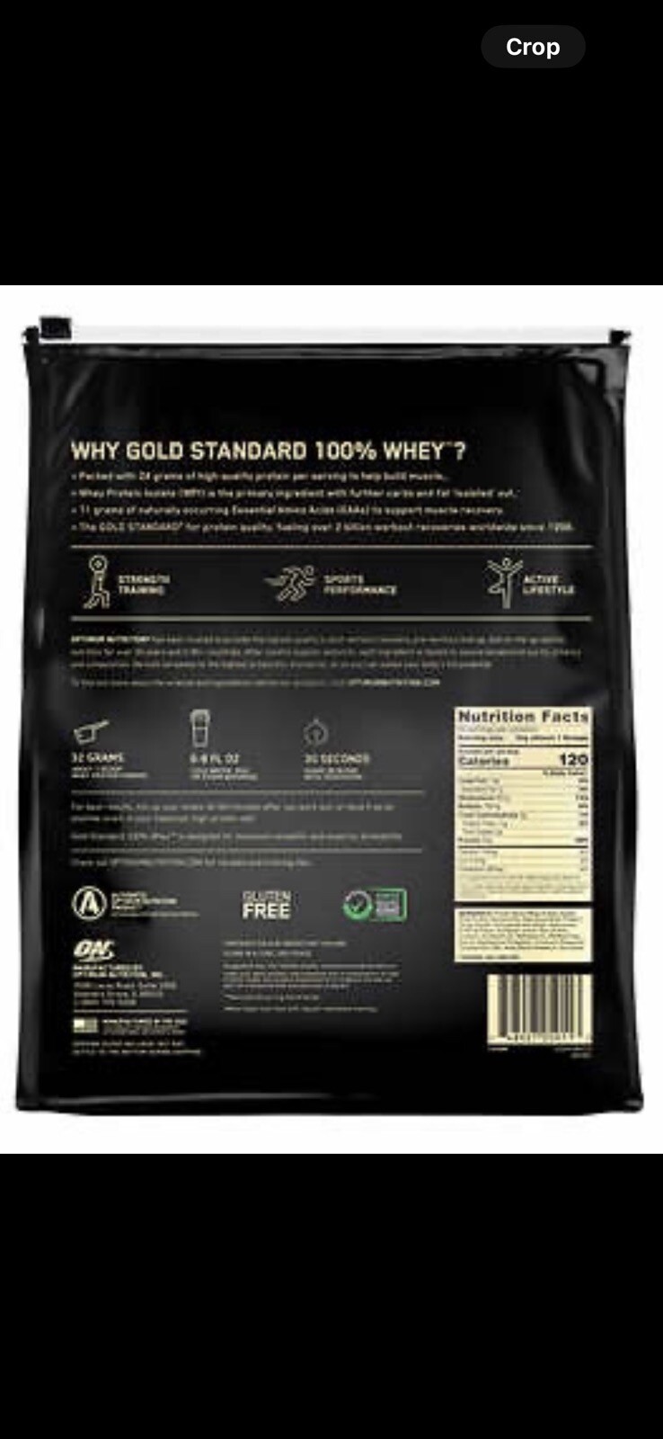 Optimum Nutrition Gold Standard 100% Whey Protein, 80 Servings – 5.64 Lb /2.56Kg