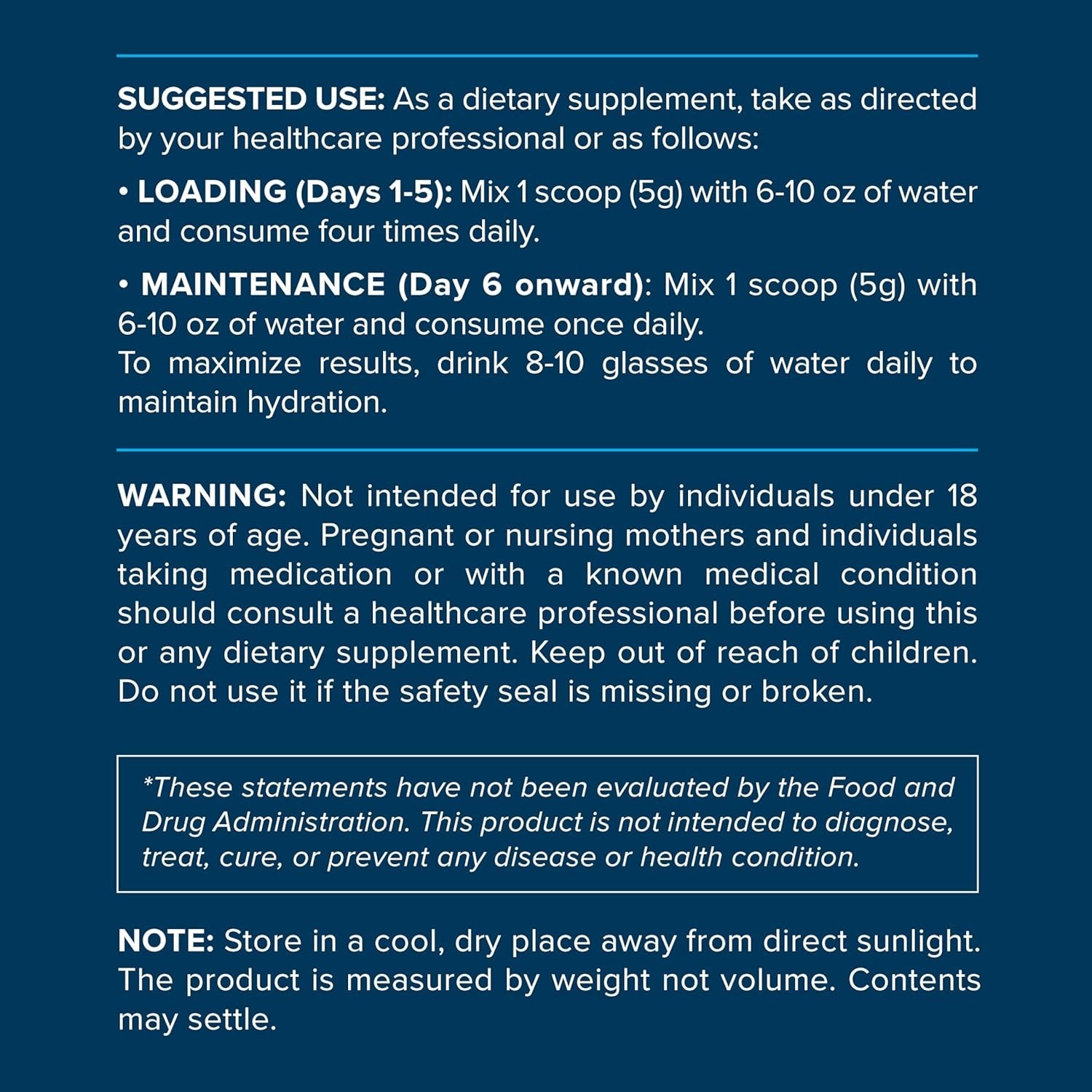 Creatine Monohydrate Powder 500g – Supports 1.12 Pound (Pack of 1), White