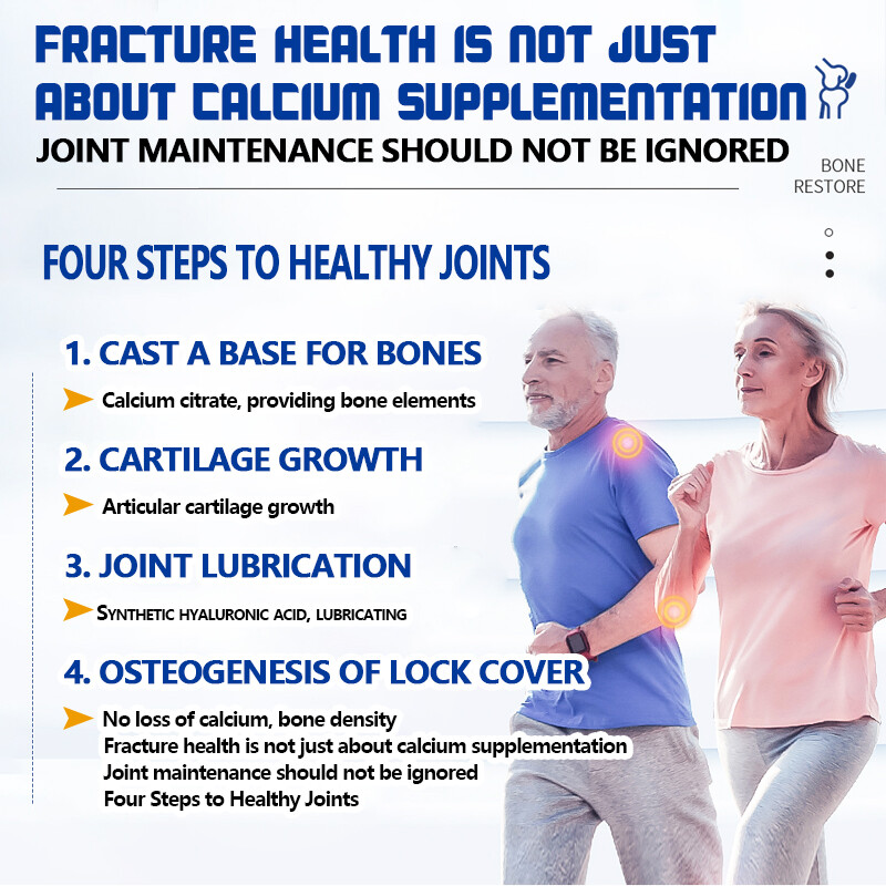 Bone Repair Supplement, Excellent Calcium Formula, Non-GMO，Gluten Free