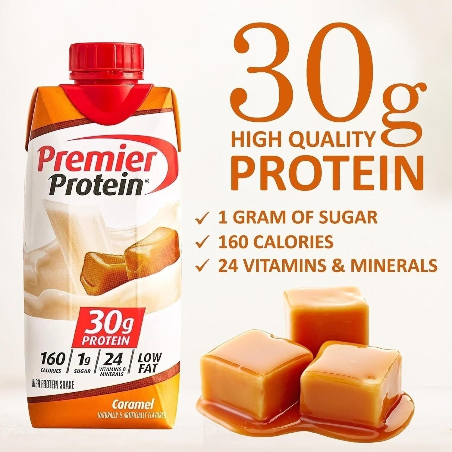 Premier Protein Shakes 6 Bottles Variety Pack in The Award Box Packaging 11…