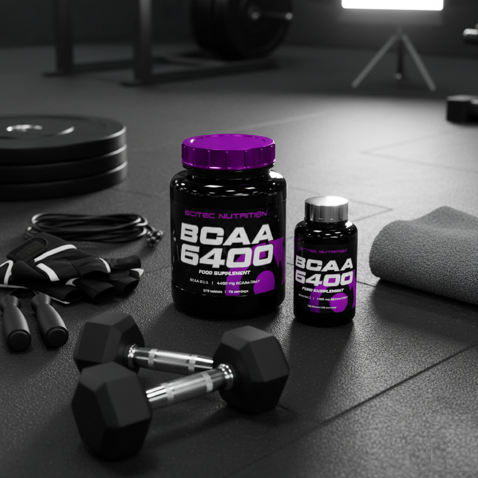 SCITEC BCAA 6400 – Essential BCAA Amino Acids Top Quality Muscle Growth Tablets