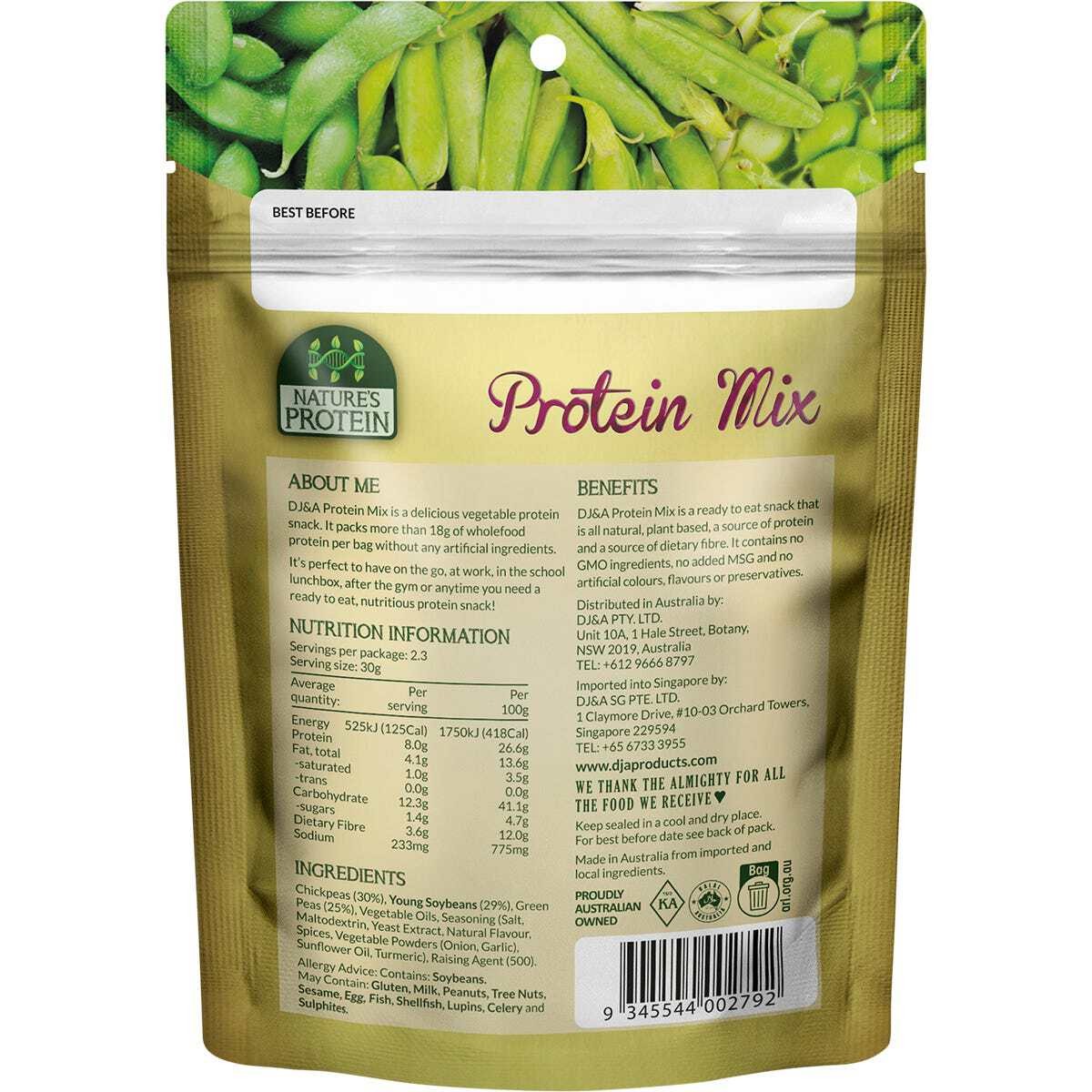 DJ&A Nature’s Protein Mix 70g (Pack of 12)