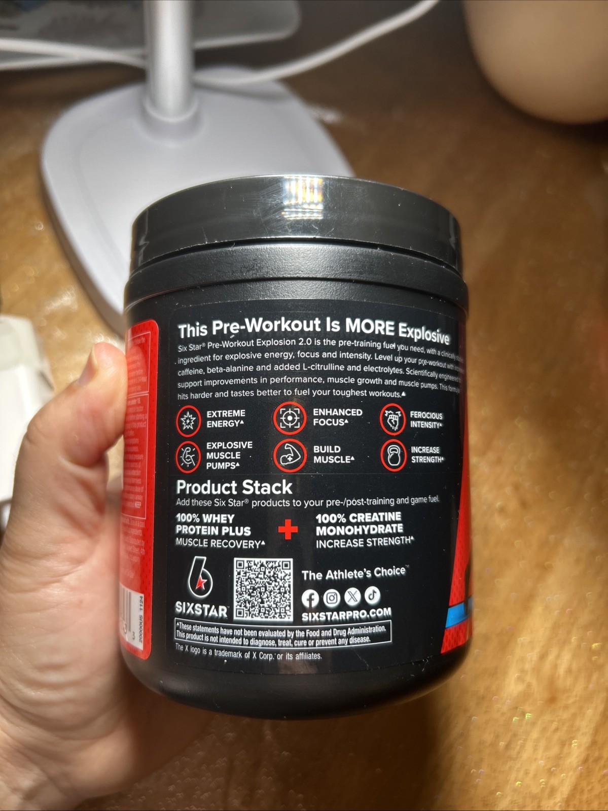 Pre-Workout Explosion 2.0, Icy Rocket Freeze, 9.52 oz (270 g) Exp 03/2027