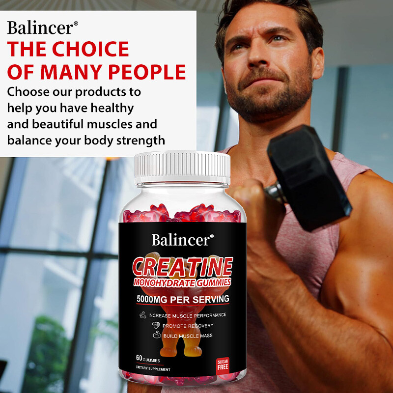 Creatine Monohydrate Gummies – Increase Strength and Build Muscle
