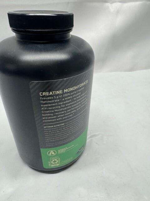 Optimum Nutrition Micronized Creatine Powder 1.32lbs -120 Servings-Exp 9/26*New