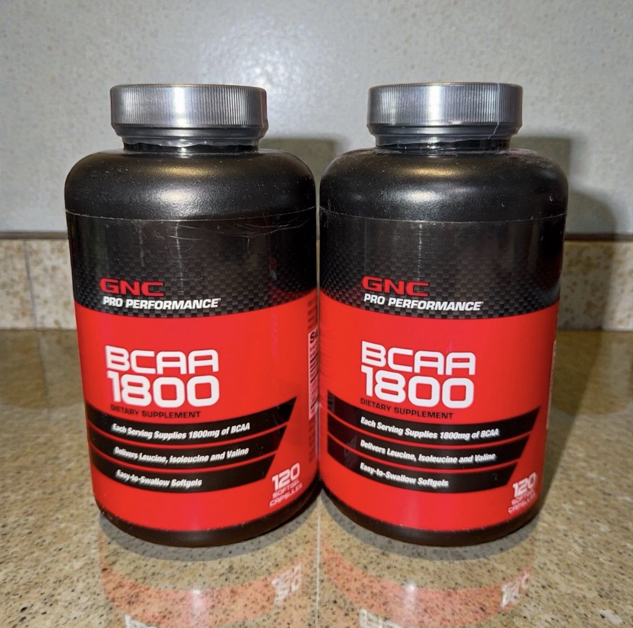 GNC – PRO PERFORMANCE BCAA – 1800mg Amino – 240 Capsules – 40 Serv – Exp: 11/26