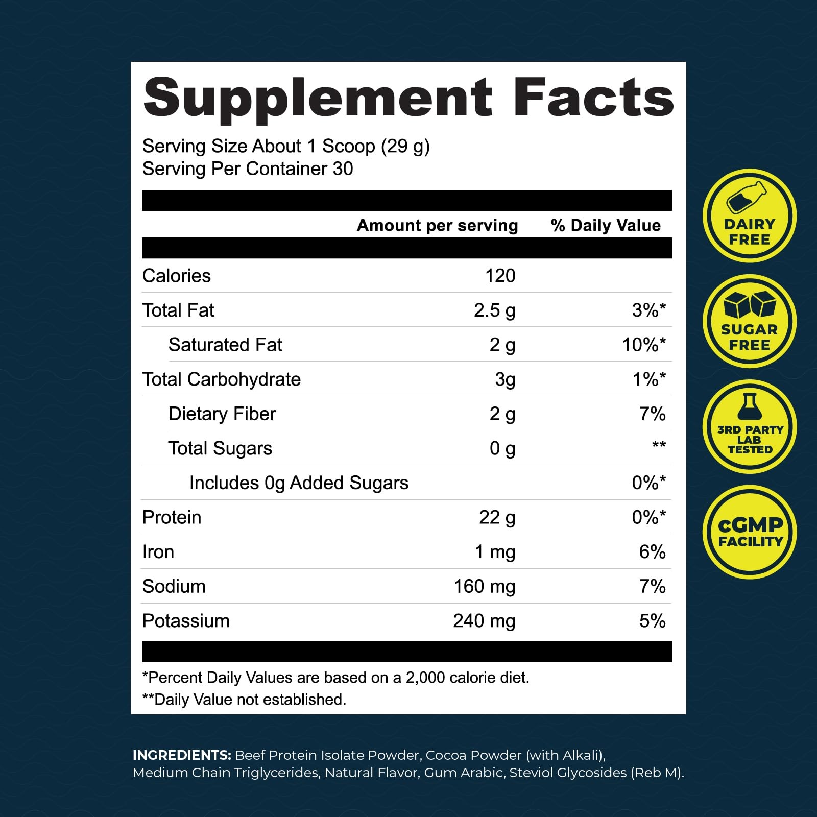Grass Fed Beef Protein Powder – 22g Protein, 17g Collagen, 18 Amino Acids, No…