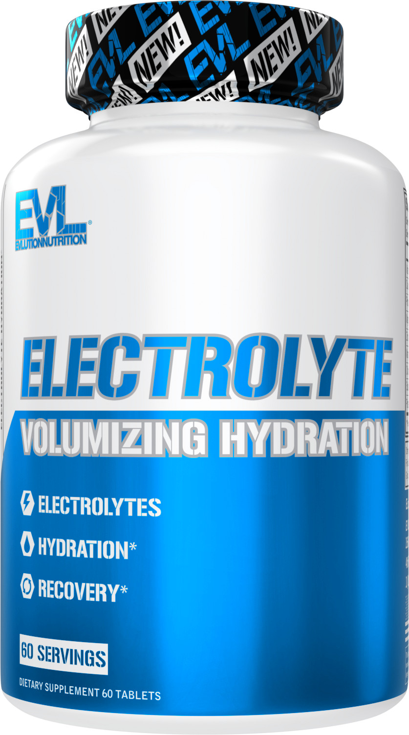 Evlution Nutrition Electrolyte Volumizing Hydration Tablets – 60 Servings