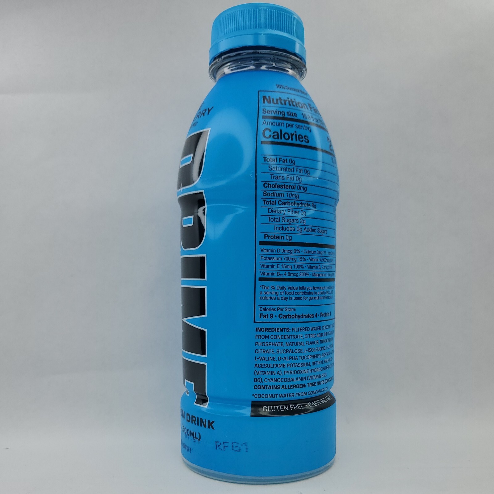 Prime Drink Blue Raspberry Flavor 16 oz Bottle KSI Logan Jake Paul Sealed Gift