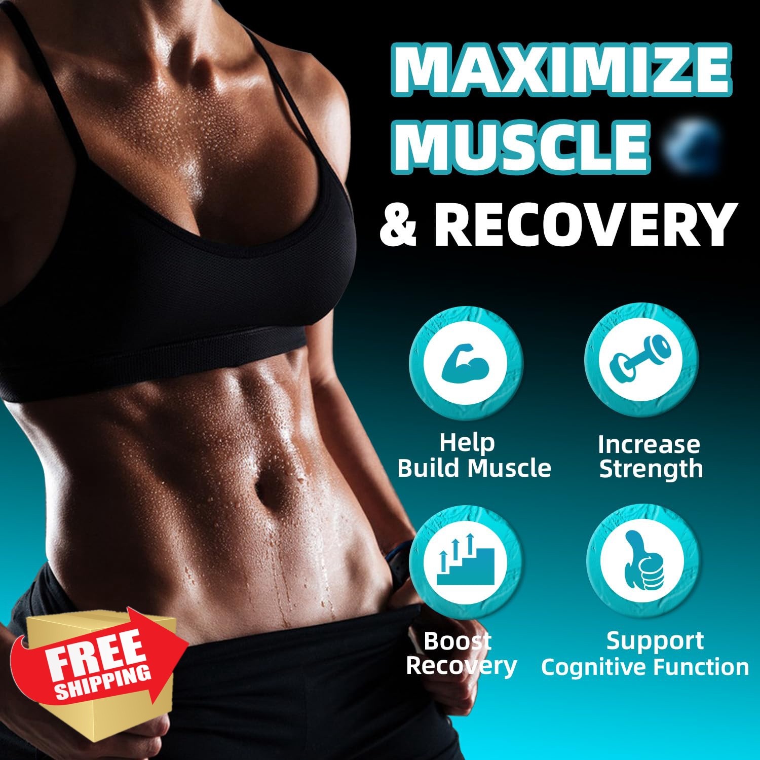 Creatine Monohydrate Gummies 9000mg for Men and Women, Potent Creatine Supple…