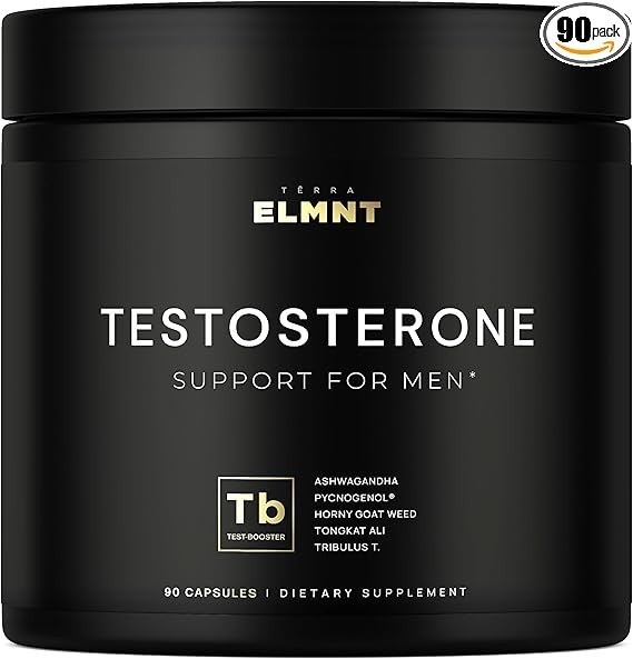 21,800mg Testosterone Booster for Men 8X Strength w. Ashwagandha, Tongkat…