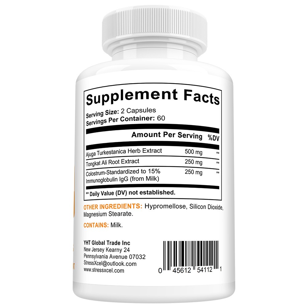 Balance Energy Levels Supplements Increases Muscle Endurance 30-120 Capsules
