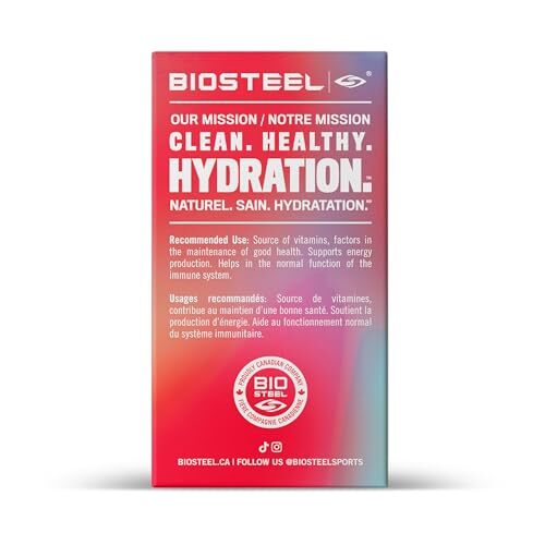 Biosteel Zero Sugar Sports Hydration Mix Variety Pack 30 Servings Flavored
