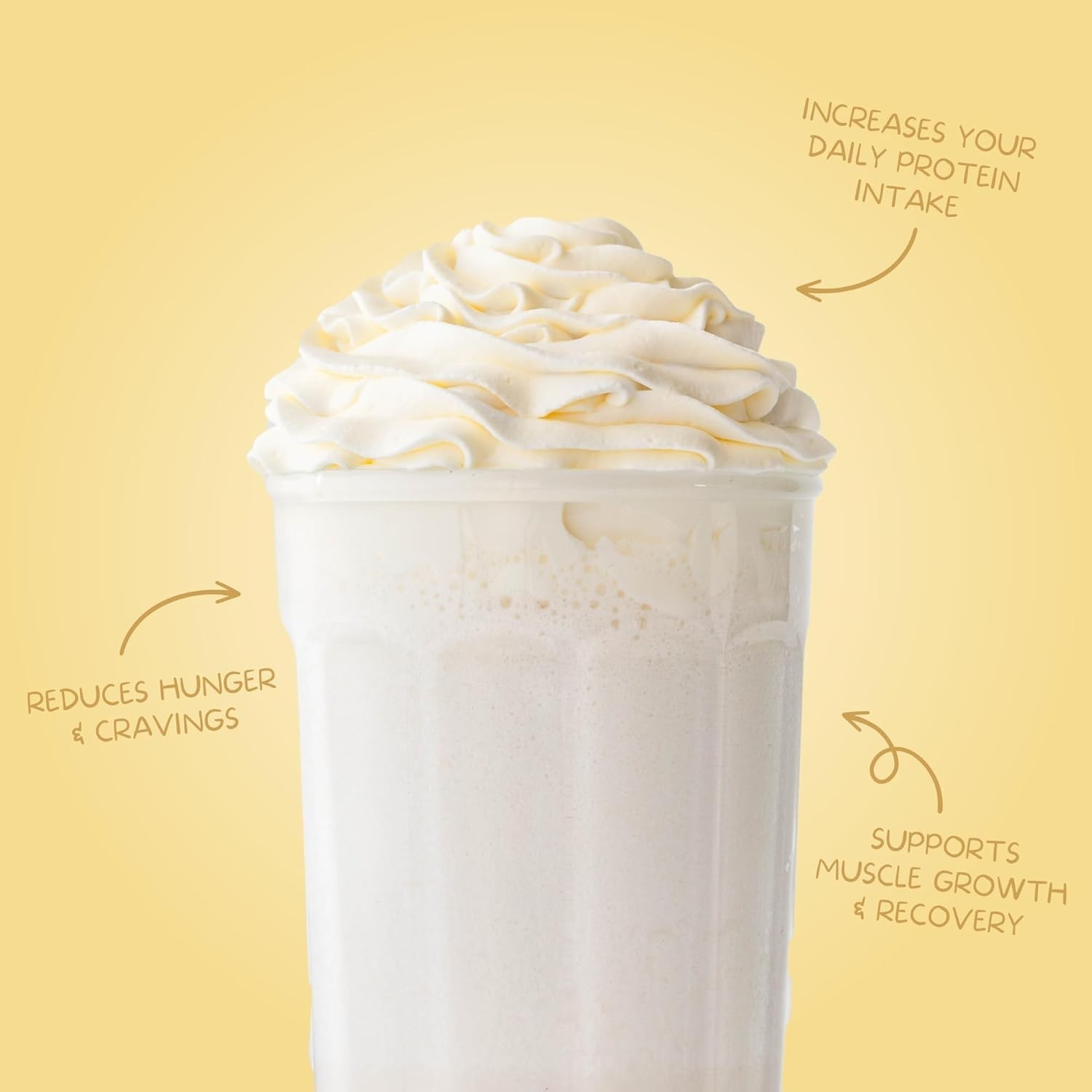 Clean Simple Eats Whey Protein Powder, Simply Vanilla Flavor Naturally Sweetened