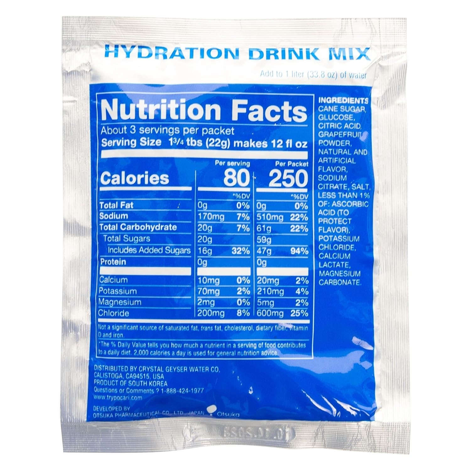 Trusted Isotonic Hydration Powder – 5 Packets for Optimal Recovery and Wellness