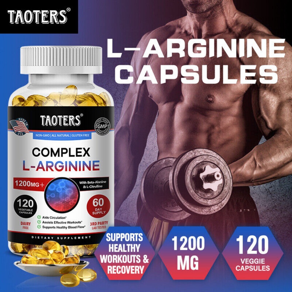 Nitric Oxide – Supports Healthy Blood Flow & Boost Circulation and Muscle Growth