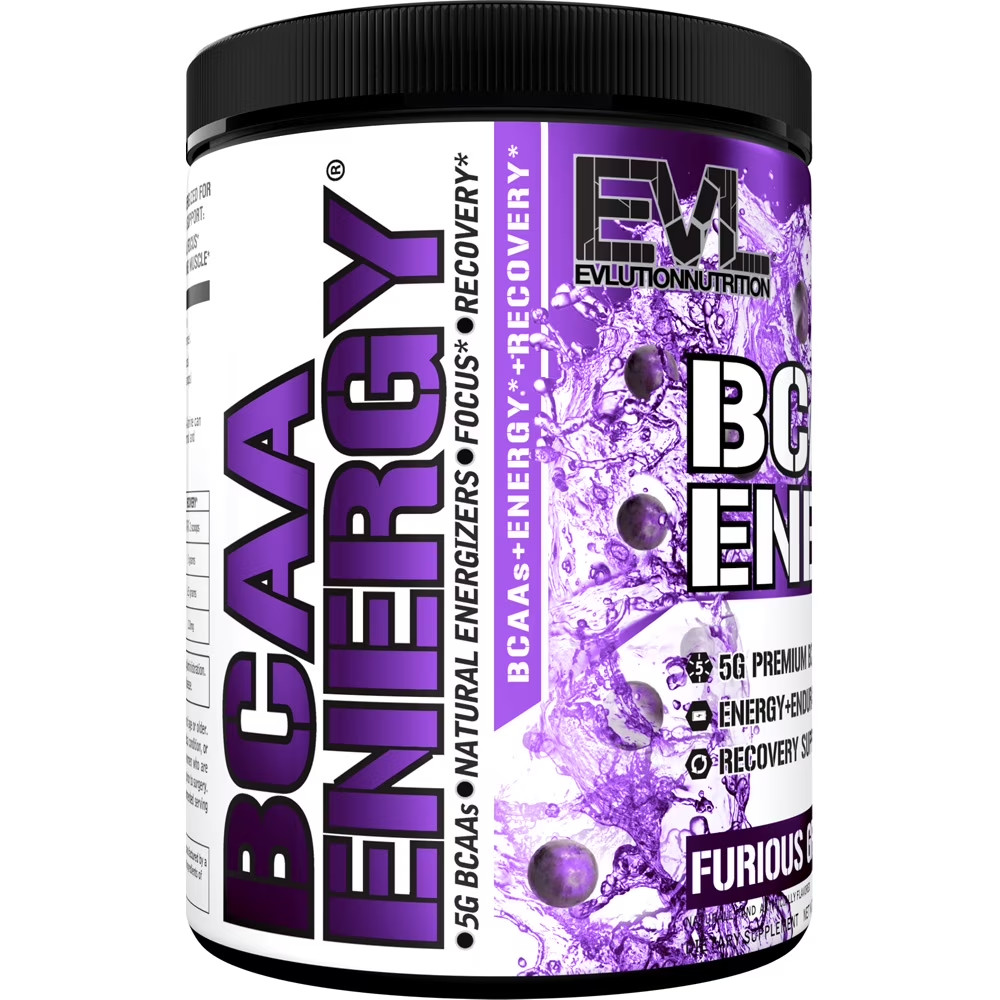BCAA Powder – Pre Workout BCAA Energy Powder 30 Servings – EVL BCAA Amino Acids