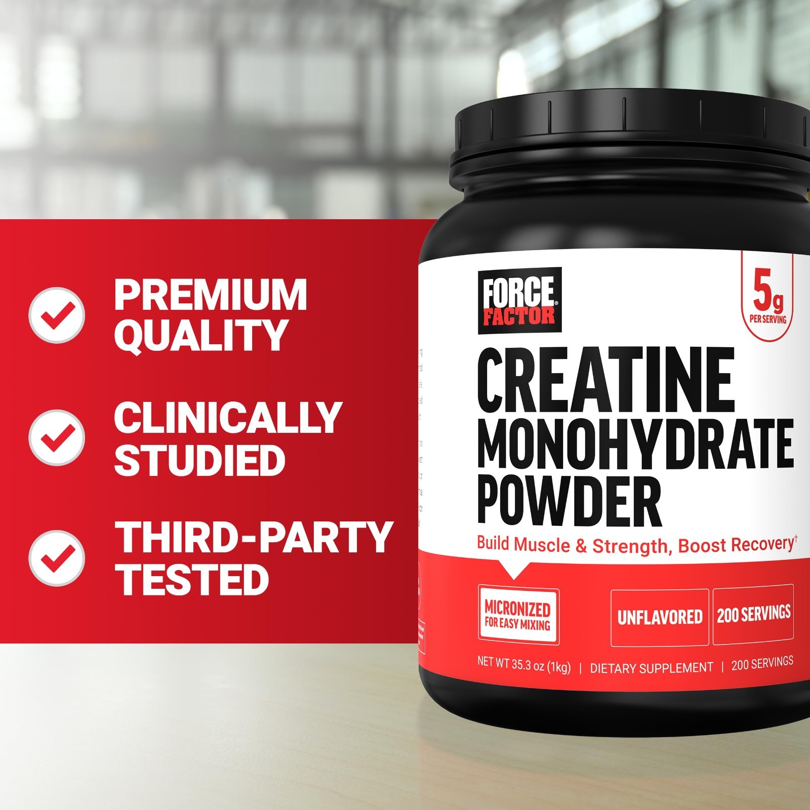 Micronized Creatine Monohydrate Powder 5g – Muscle Growth, Strength, Recovery, 2