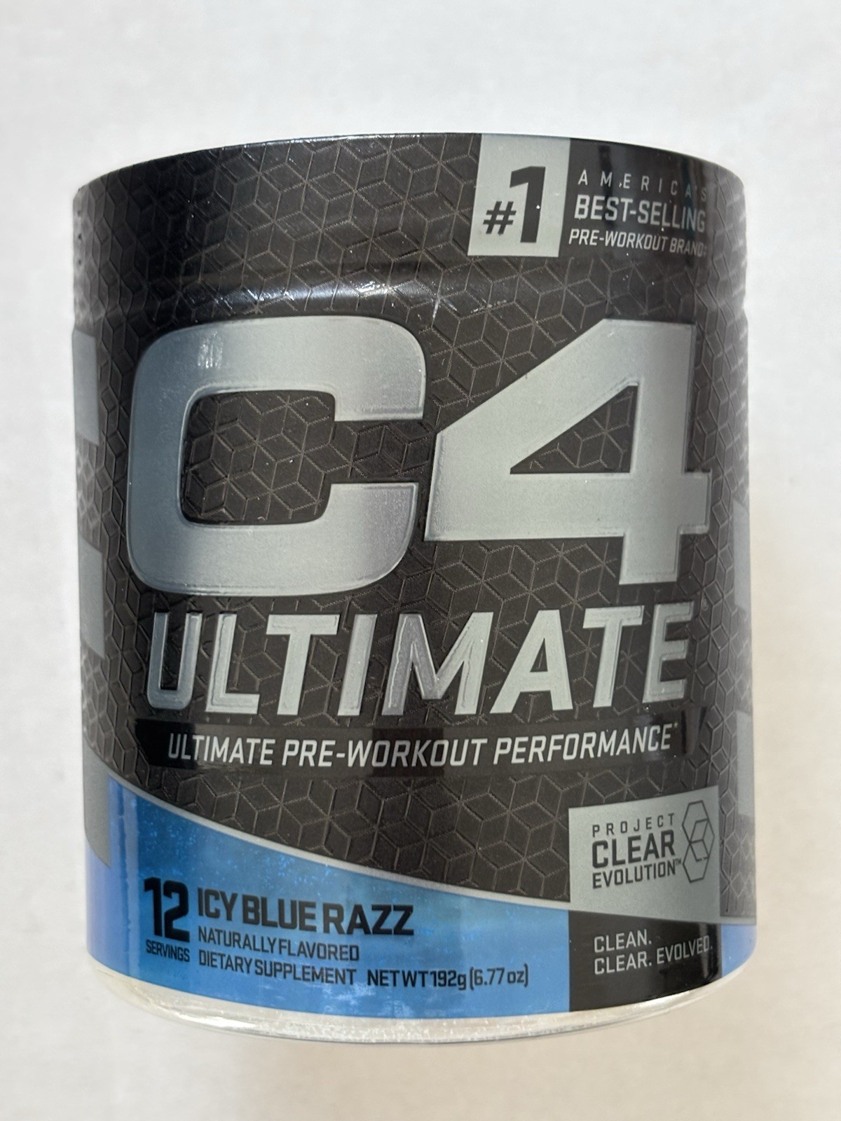 Cellucor C4 Ultimate Pre-Workout Supplement Icy Blue Razz (12 Servings) – 3/2027