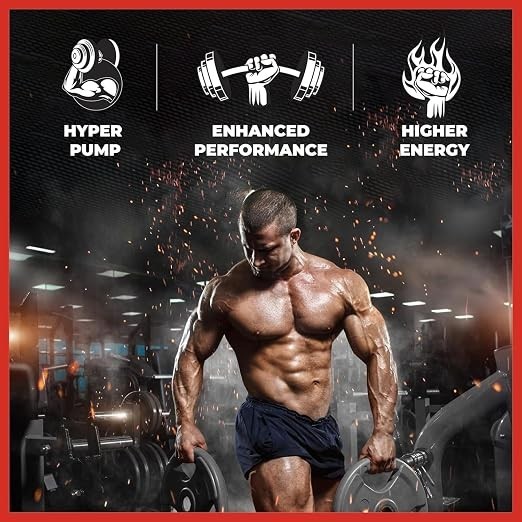 MuscleTrail Wild BullPre-Workout Supplement Powder 45servings for Men&Women-360g