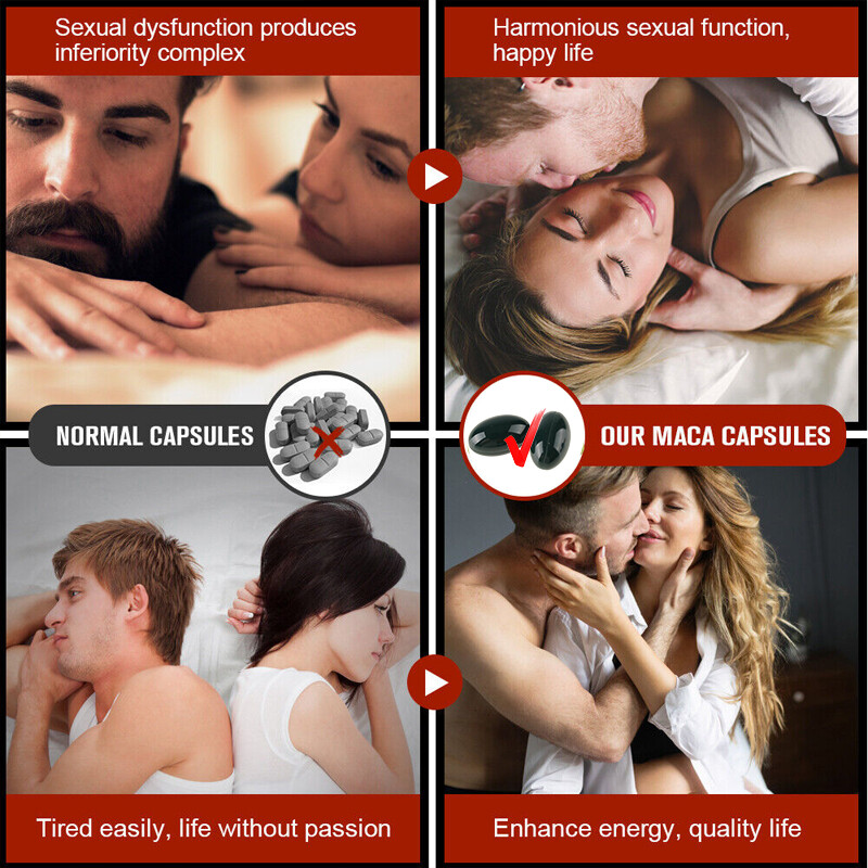 Maca Capsules – Containing Ginseng and Ashwagandha – Provide Natural Energy