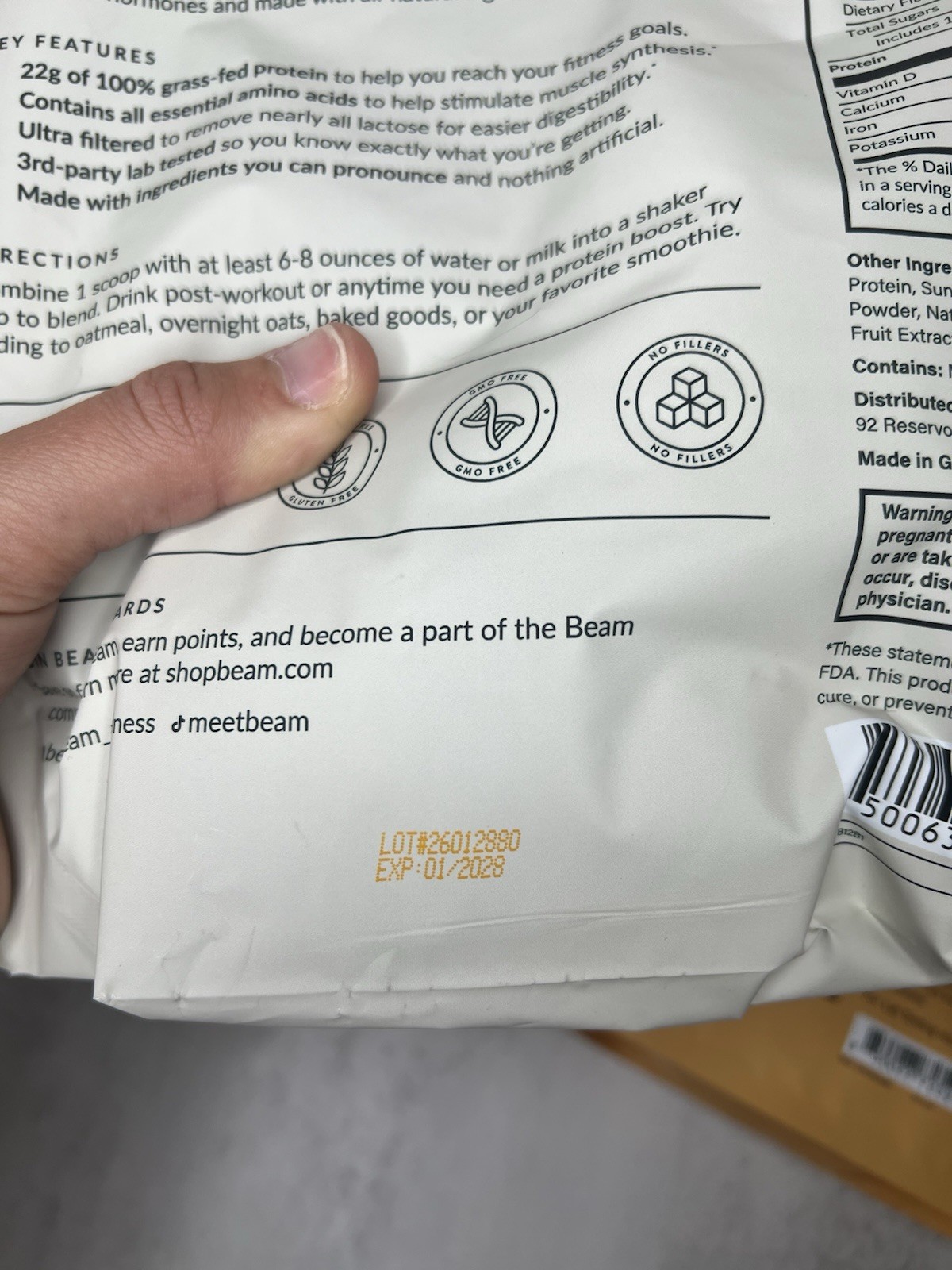 Beam Whey Protein + Orange Creatine Gummies + Pre-Workout Sugar-Free Bundle!