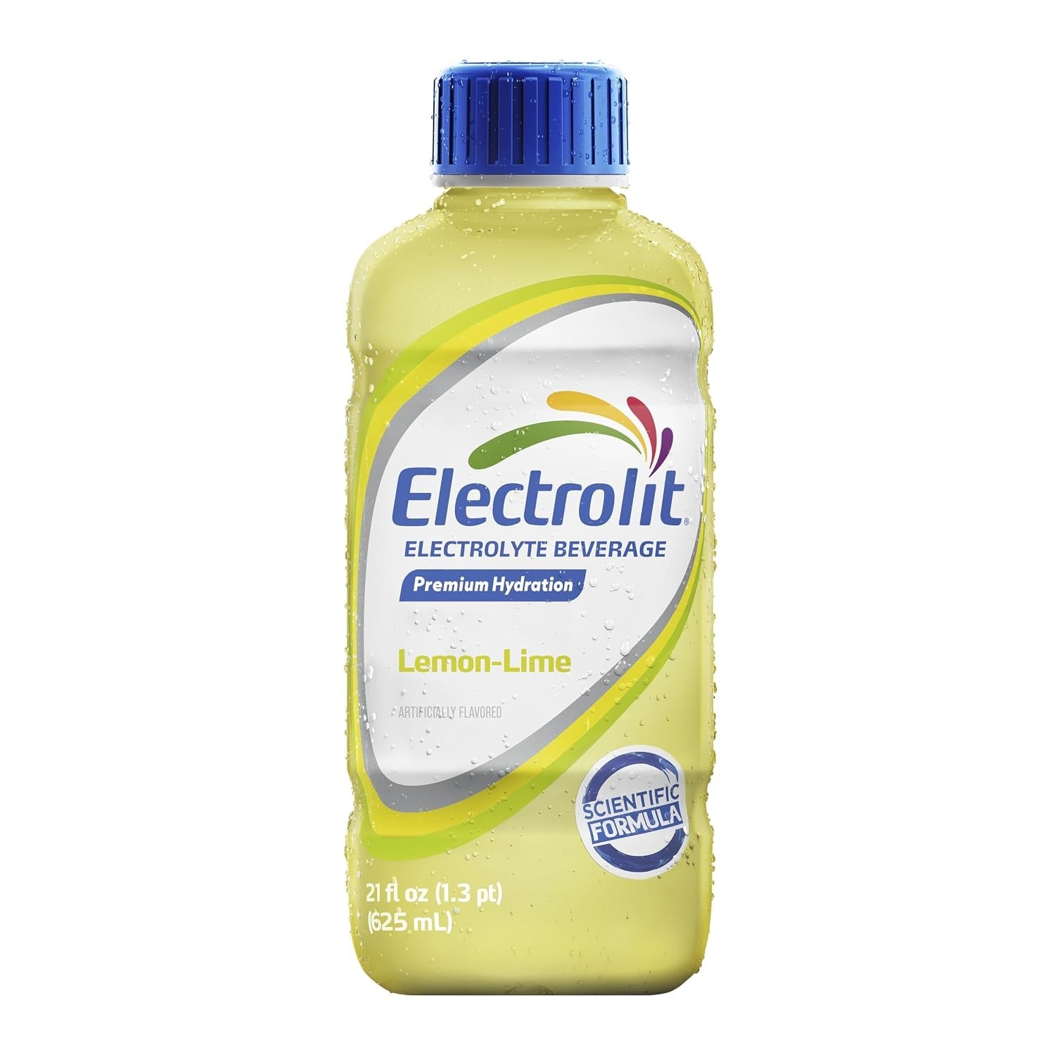 Electrolit, Electrolyte Beverage, Lemon-Lime, 21 Fl Oz bottle (Pack of 12)