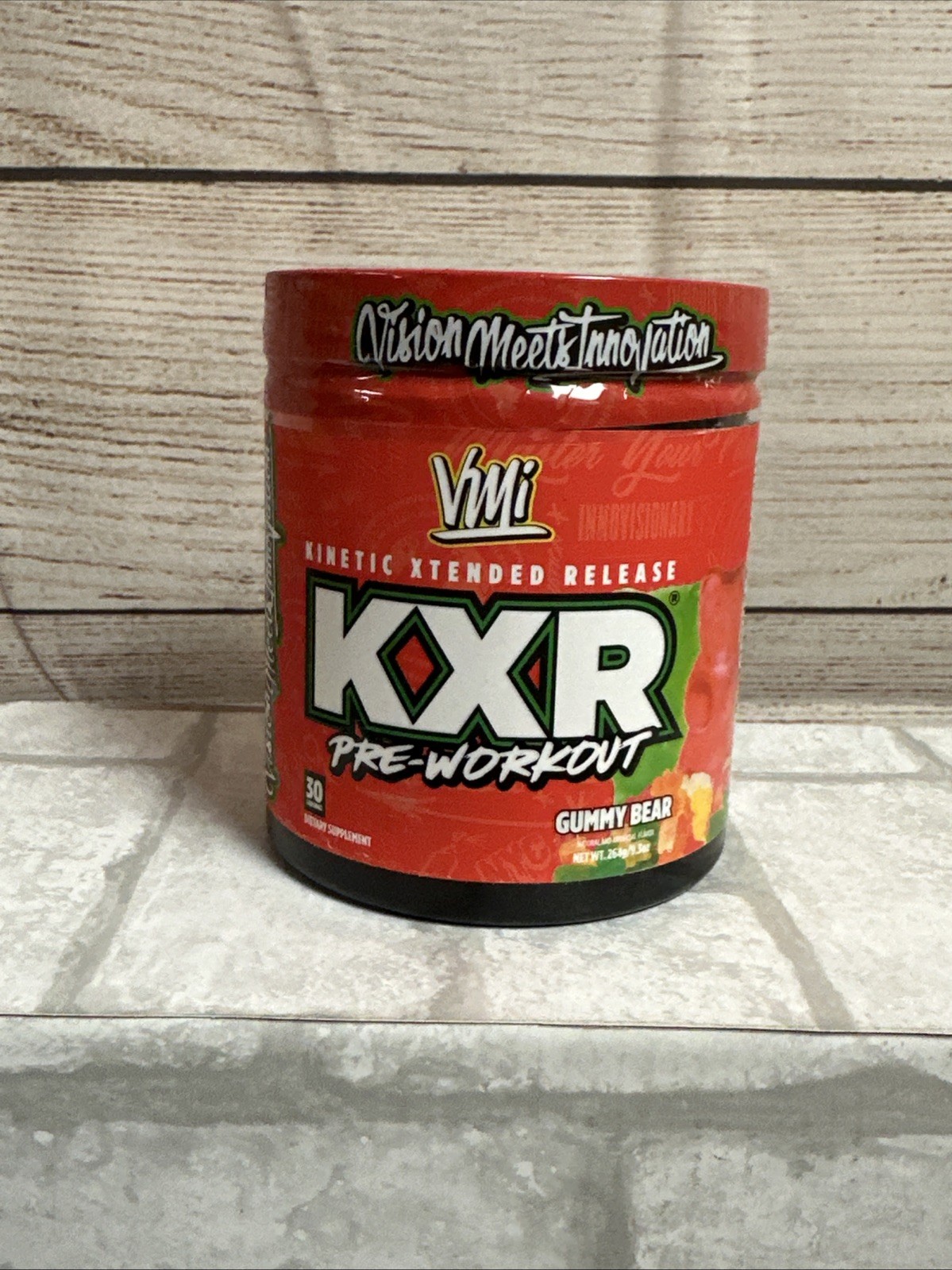 KXR Pre-Workout, Gummy Bear, 9.3 oz (264 g) 11/2027