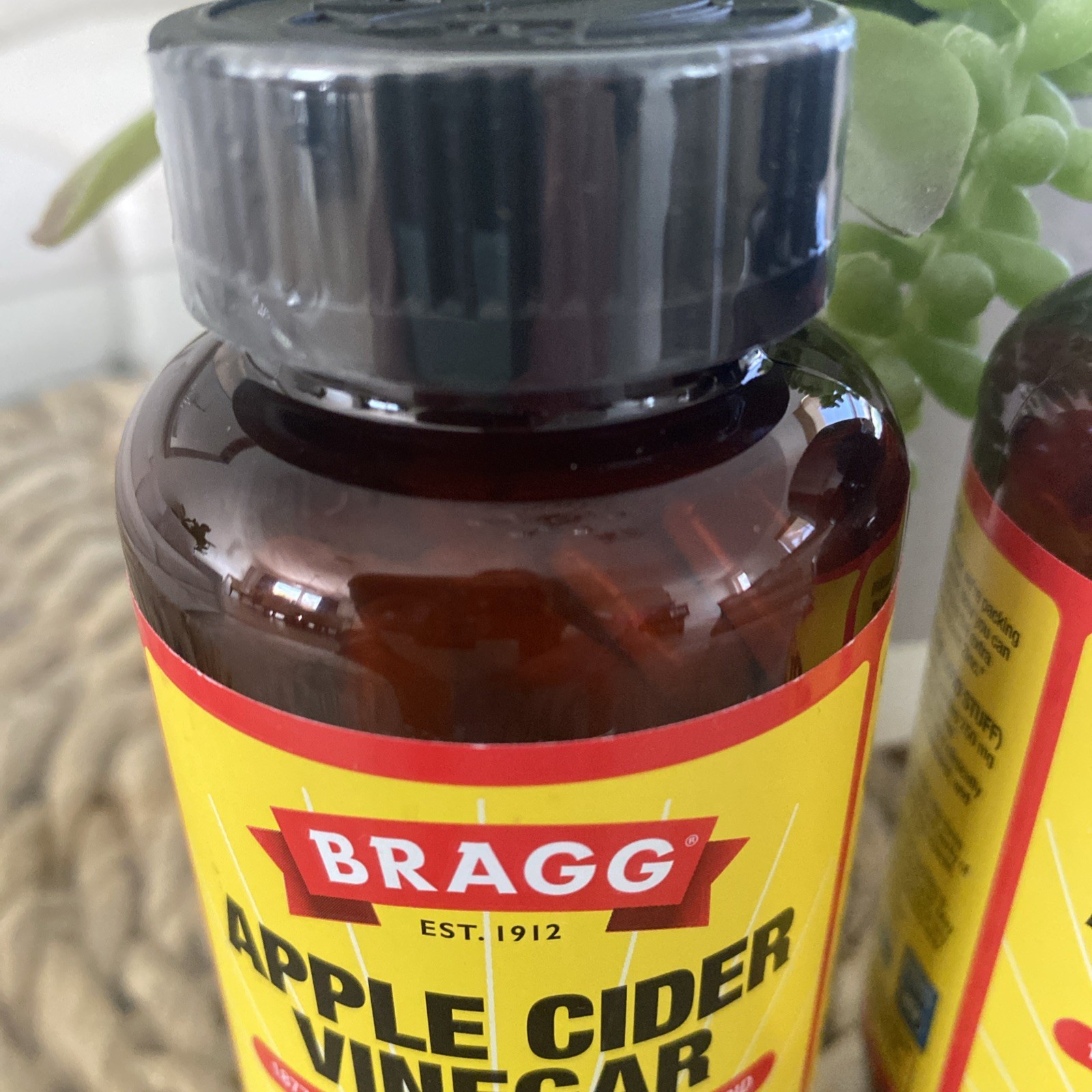 Bragg Apple Cider Vinegar Supplement Capsules 2 Pack