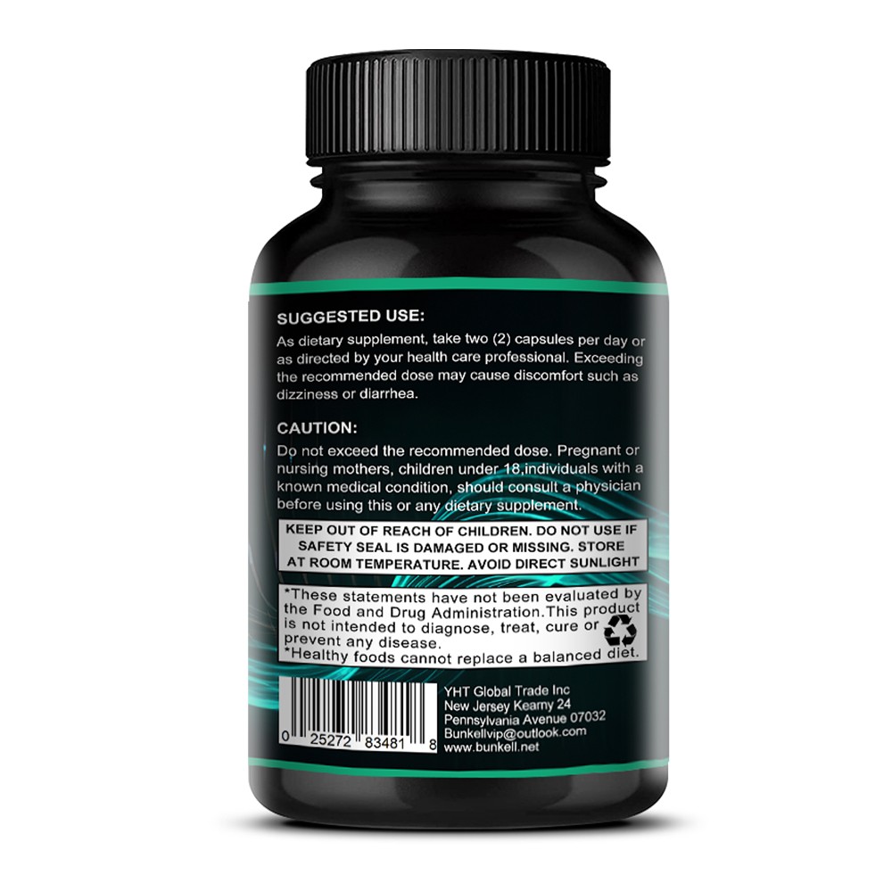 Black Cherry Capsules 1200mg Boost Muscle Performance Immune System 120 CT US