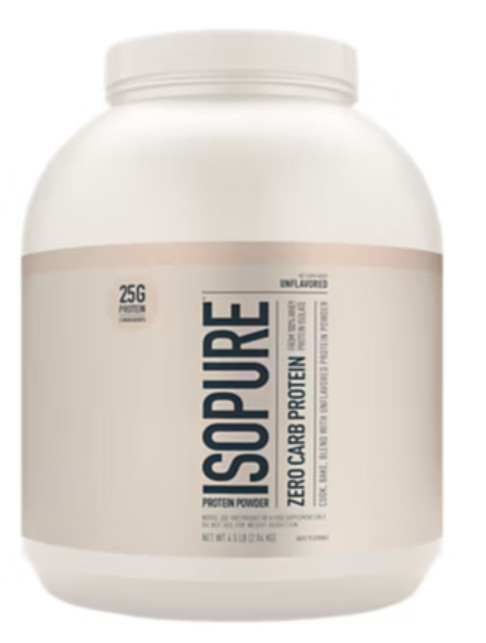 100% Whey Protein Isolate Zero Carb – Unflavored